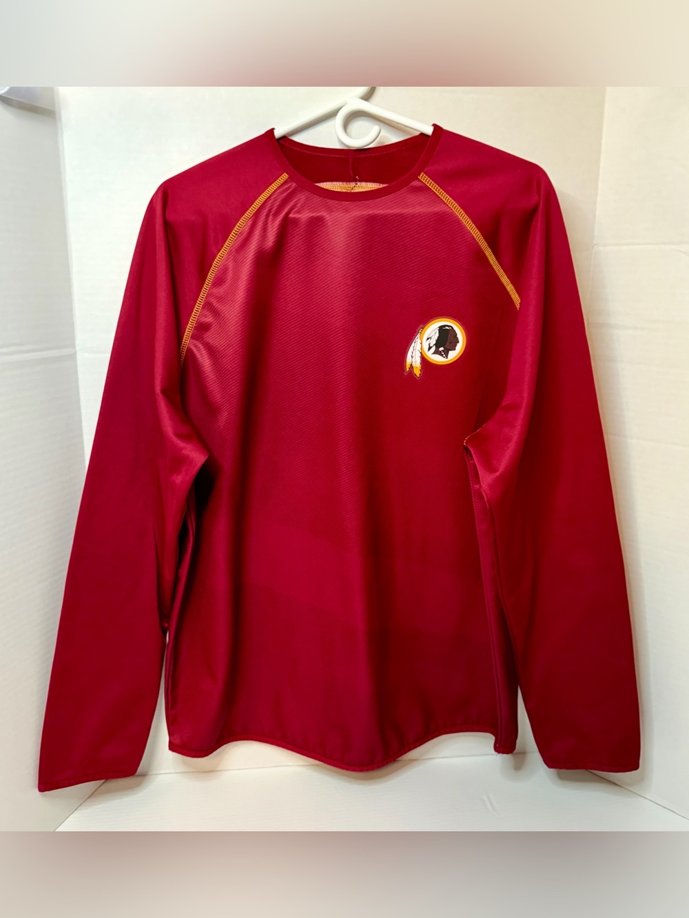 Washington Redskins NFL Long-Sleeve Performance Shirt SZ L